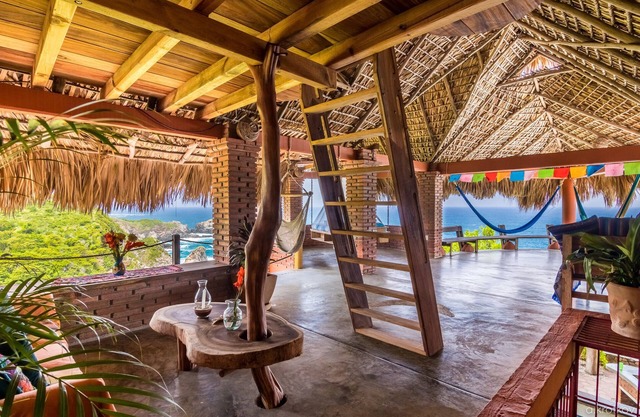 Beautiful Handcrafted 2 (+) Story Cliff-Side Dwelling with Sweeping Ocean Views