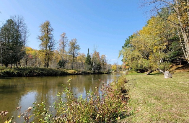 Beautiful home on Rifle River! Enjoy kayaking, outdoor fire, wildlife viewing