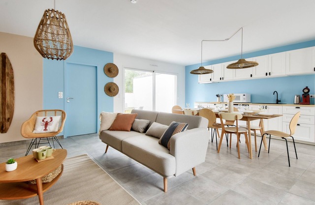 Beautiful house for 8- 400m from the beach- terrace
