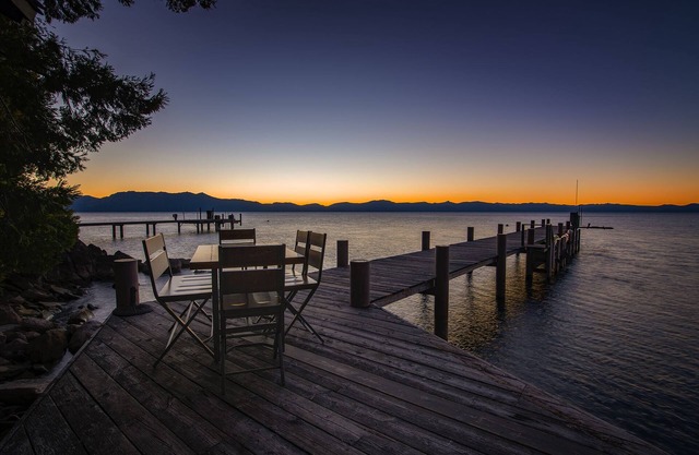 Beautiful Lakefront Home with Pier and Buoy.