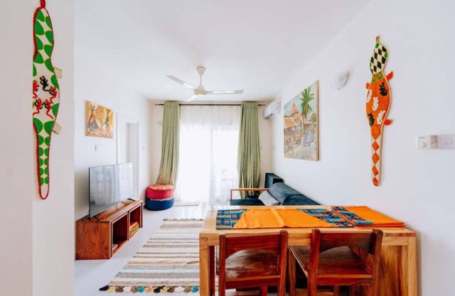 Beautiful ocean-view 2 bedroom home in Fumba Town