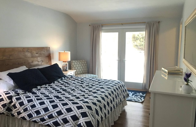 Beautiful, quiet, private, short walk to the beach.