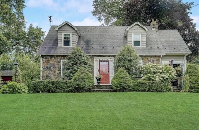Beautiful stone house in pastoral riverside town