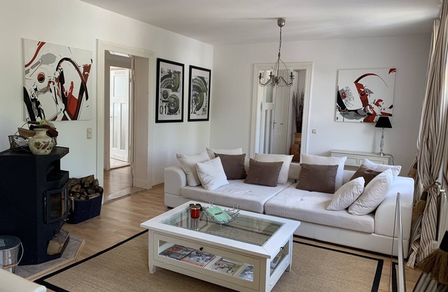 Beautiful sunny cozy design apartment to relax with 2 bedrooms