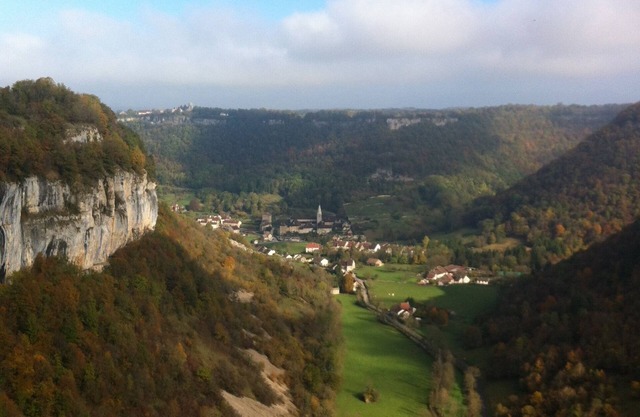 Beautiful view of Baume les Messieurs