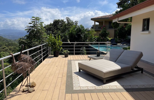 Beautiful views, heated pool and all the comforts of home