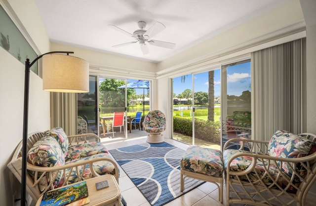 Beautiful Water Views! Spacious First Floor Condo. Your Home Away From Home!