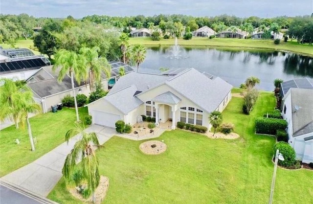 Beautiful Waterfront Home with Heated Pool and Game Room