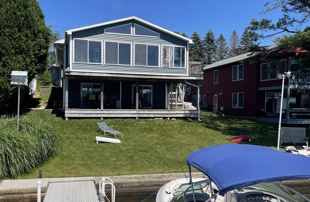 Beautiful Waterfront home with deep water dock on Onota Lake