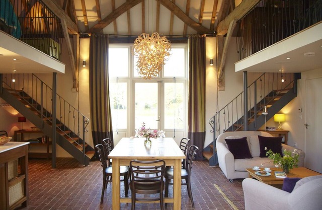 Beautifully Restored Barn; Combining Original Features & high tech for comfort