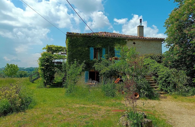 Beautifully restored farmhouse with spacious rooms and exceptional views.