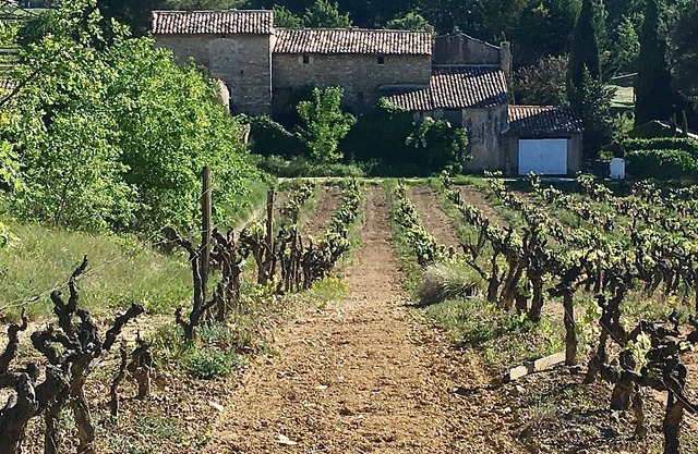 beautifully situated typical old farmhouse in the beautiful Goult Luberon