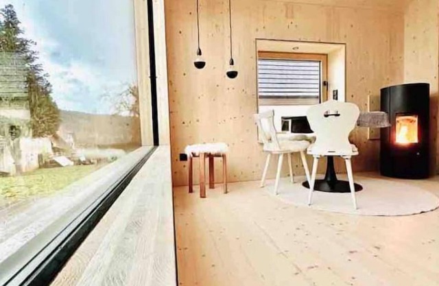 Behagliches Tinyhaus mit Pelletofen