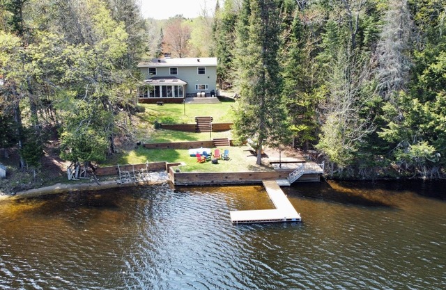 Belle Lake House located on Chateaugay Lake