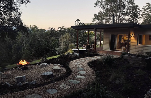 BellingenMountainViewStudio-private,views,outdoor bath,fire pit,close to town!