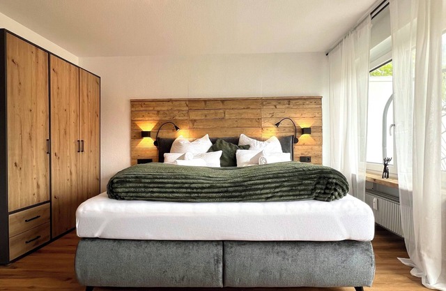 Bergnest Iseler with panoramic view, ski cellar and kitchen. Pet friendly!