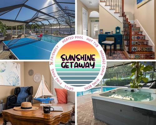 Best Fall Rates! Heated Pool, Hot Tub, Family Fun Games, near Anna Maria Island & IMG