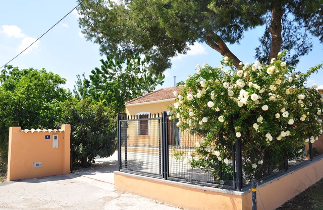 Between orange and lemons. Cozy house 1 min from Orihuela and 20 m from the beach