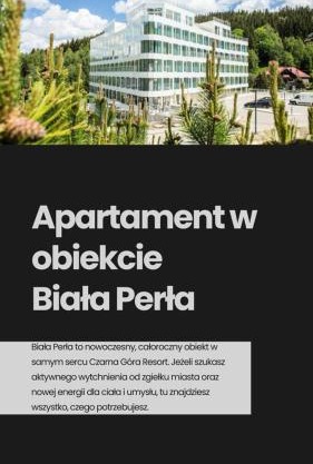Biała Perła Czarna Góra Resort Apartament 102