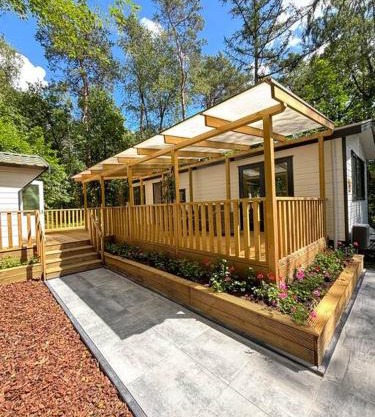 Bosrijk chalet Veranda, Honden