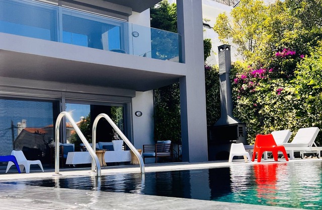 Boutique aegean villa with privet pool