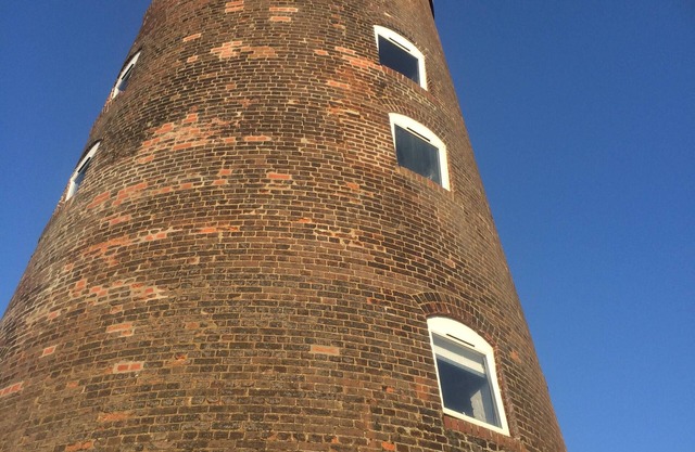 Boutique style luxury accommodation in a converted Windmill for 2 in Woodbridge