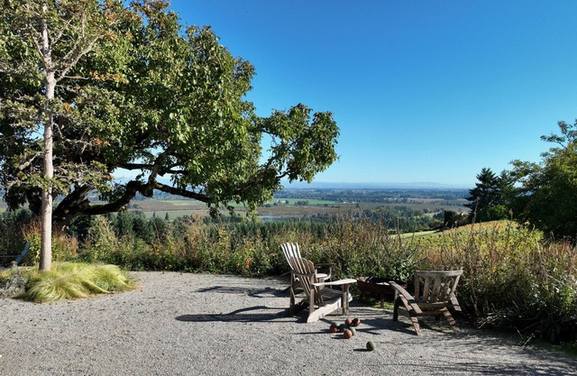 Brand new lodging, perched high atop the Dundee Hills @ White Walnut Estate!