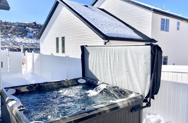 Brand new modern home with hot tub