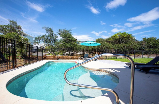 BRAND NEW Pet Considered! Private pool, fenced yards and steps to the beach
