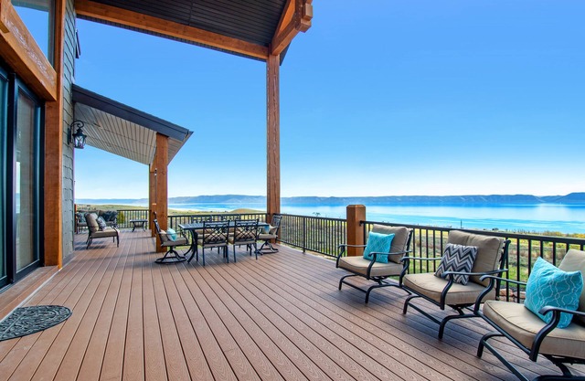 Breathtaking Lake Views | 7-Acre Private Retreat w/Theater & Pickleball