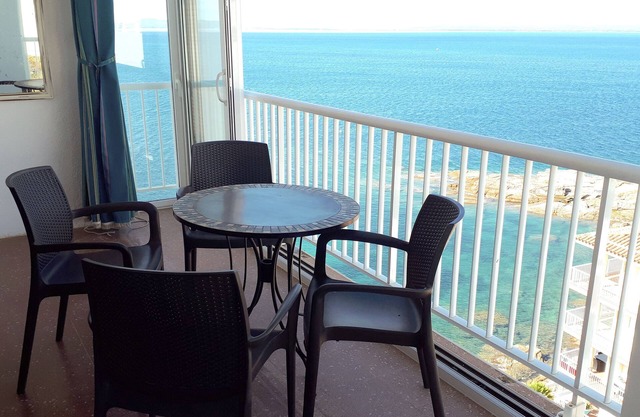 Breathtaking seafront view