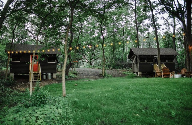 Briar Patch - Double Antique Scout Cabins