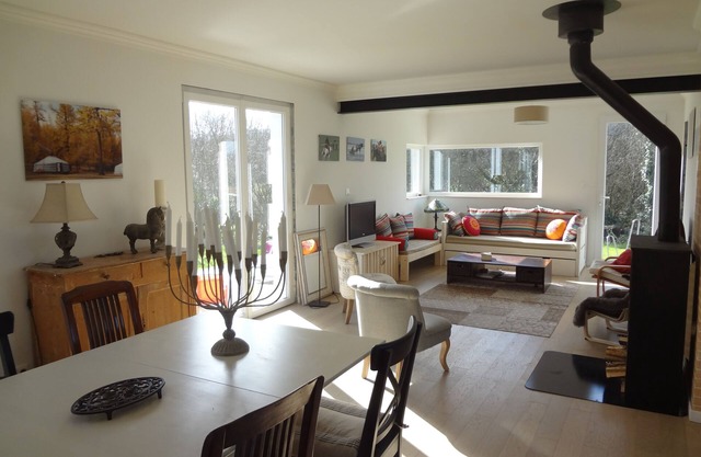 Bright and calm house with garden at 500 m from the beach - Pink Granite Coast