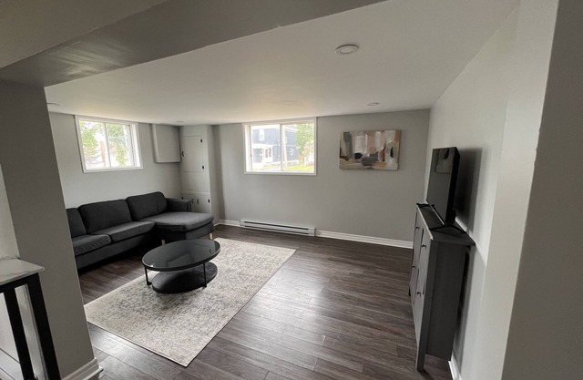 Bright and fresh basement apartment, newly renovated.
