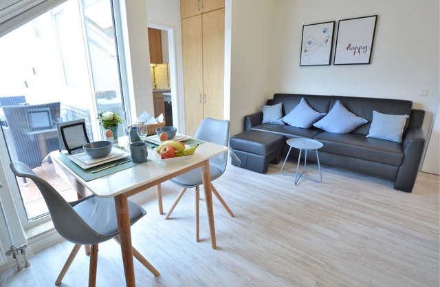 Bright and modern 1-room apartment in the spa area of ​Bad Kreuznach
