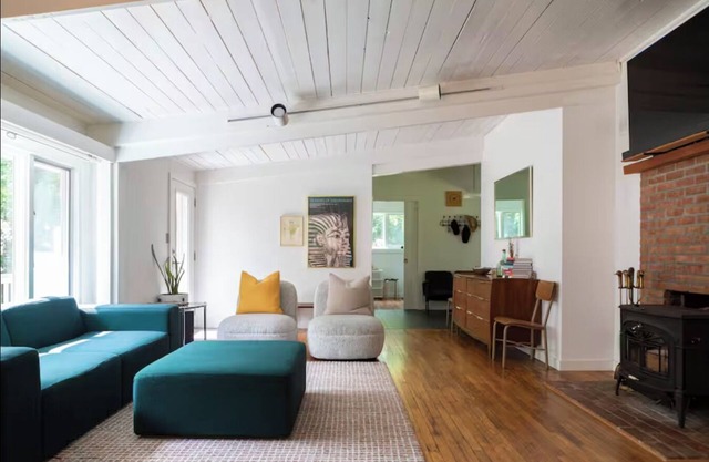 ​Bright and Spacious Secluded Forest Home with Sprawling Yard and Private Brook