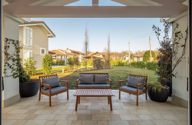 Bright Contemporary Villa with Private Garden next to Bogogno Golf Club