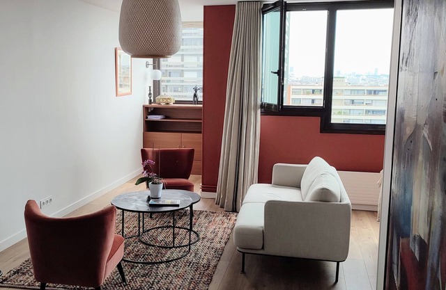 Bright flat with uninterrupted views in Paris 13th