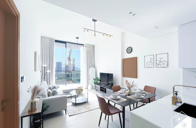 Bright & Modern|1BR Binghatti Amber JVC Dubai