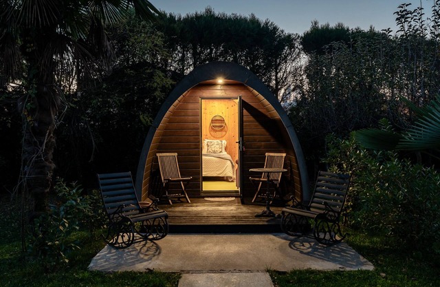Bungalow Cultura with Shared Garden and Air Conditioning