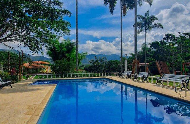 Cabaña Type Glamping - with swimming pool