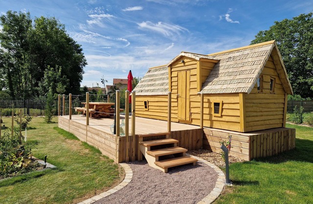 Cabane, Hébergement Insolite, Tout Confort Jusqu'à 3 Personnes