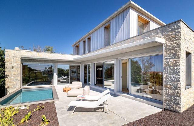 CALIFORNIA - Superb Californian style villa with swimming pool and sea view in Biarritz