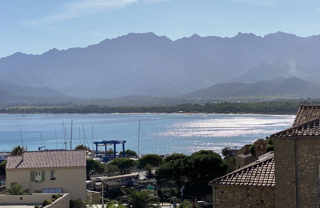CALVI, T2, Sea view, Wifi, beach and center 5 mn away, Air-conditioned, 4personnes
