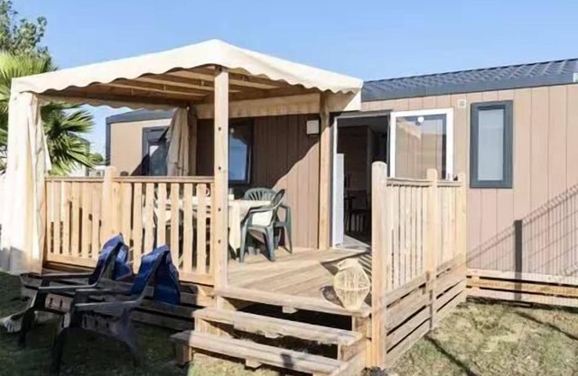 Camping Campéole La Côte Des Roses * - Mobilhome for 6 people