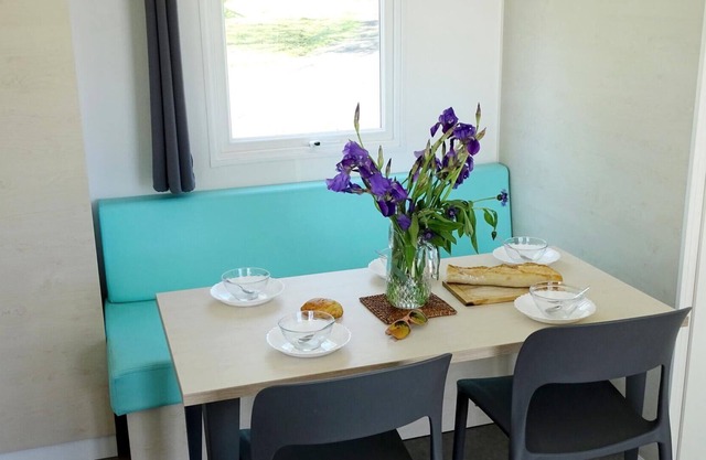 Camping du Bois de Reveuge**** - Super Mercure 3-room mobile home for 5 people