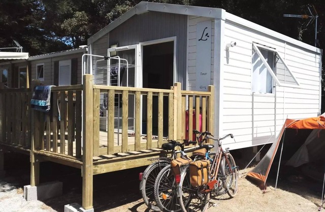 Camping du Bord de Mer * - Mobil home Comfort 2 bedrooms - terrace 3 people