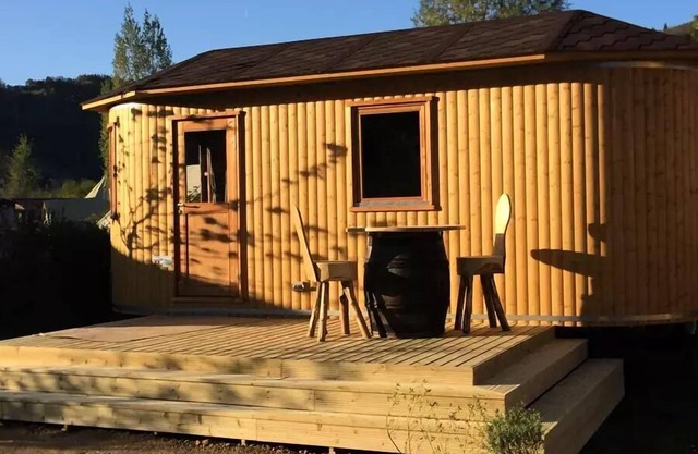 Camping Ecologique la Roche d'Ully* - Cottage Clavelin 1 room 2 people