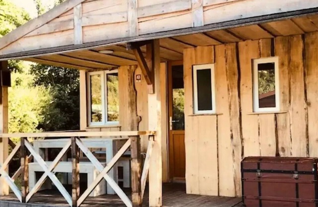 Camping Ecologique la Roche d'Ully* - Ogham Cottage 3 Rooms 4 People