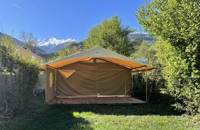 Camping Eden de la Vanoise* - Canvas Bungalow Canada 3 Rooms 5 People Without Sanitary